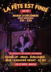 La fête est finie | Soirée du réveillon 31 décembre L'Art D Affiche