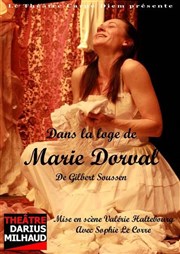 Dans la loge de Marie Dorval Thtre Darius Milhaud Affiche