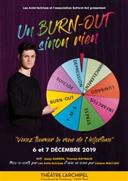 Un burn-out sinon rien L'Archipel - Salle 2 - rouge Affiche