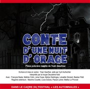 Conte d'une nuit d'orage Salle de l'Amandier Affiche