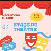 Stage vacances de théâtre pour les enfants de 6 à 10 ans Montessori Square Affiche