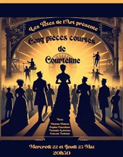 Cinq pièces courtes de Courteline Tte de l'Art 74 Affiche