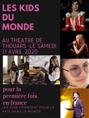 Les kids du monde chantent pour la paix Thtre de Thouars Affiche