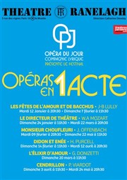 Opéras en 1 Acte Thtre le Ranelagh Affiche