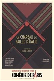 Un chapeau de paille d'Italie Comdie de Paris Affiche