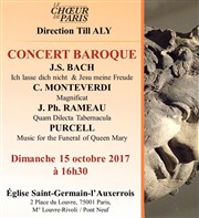 Concert baroque Eglise Saint Germain l'Auxerrois Affiche