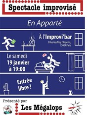 En apparté ! Improvi'bar Affiche