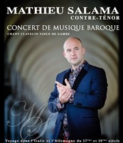 Mathieu Salama contre-ténor : Arias baroques Basilique Saint Nicolas Affiche