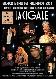 Black beautés Awards 2011 La Cigale Affiche