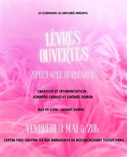 Lèvres ouvertes Centre Paris Anim' Paul Valeyre Affiche