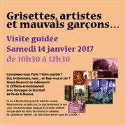 Visite guidée : Grisettes, artistes et mauvais garçons | par Gonzague de Brunhoff Mtro Pigalle Affiche