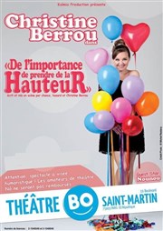 Christine Berrou dans De l'importance de prendre de la hauteur Thtre BO Saint Martin Affiche