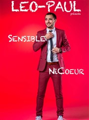 Léo-Paul dans Sensible, ni coeur Le Point Comdie Affiche