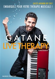 Gatane dans Live therapy Caf Thtre Le Citron Bleu Affiche