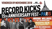 Record Kicks 15th Anniv. Hannah Williams + Marta Ren in Paris New Morning Affiche