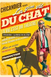 Chicandier dans La 9e vie du chat Thtre  l'Ouest Affiche