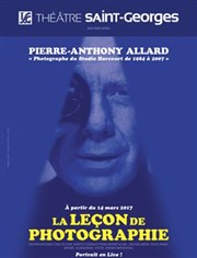 La leçon de photographie Thtre Saint Georges Affiche