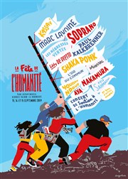 Fête de l'Humanité | Forfait 3 jours Parc dpartemental Georges-Valbon Affiche