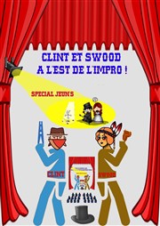 Clint et Swood à l'est de l'impro ! Thtre Nicolange Affiche