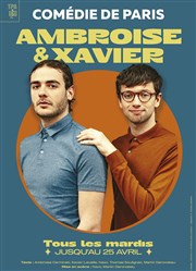 Ambroise et Xavier Comdie de Paris Affiche