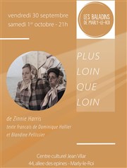 Plus loin que loin Centre Culturel Jean Vilar Affiche