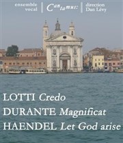 Concert Durante / Lotti / Haendel : Ensemble vocal Cantamus glise Protestante Allemande Affiche