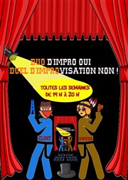 Duo d'impro oui, duel d'improvisation non ! Thtre Nicolange Affiche