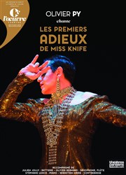 Les premiers adieux de Miss Knife Thtre de l'Oeuvre Affiche