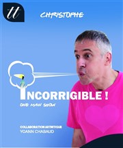 Christophe dans Incorrigible Thtre du Temps Affiche