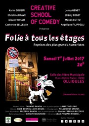 Folie à tous les étages Salle des Ftes d' Ollioules Affiche