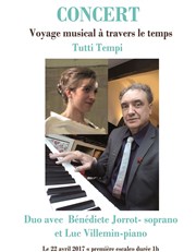 Voyage musical à travers le temps avec Tutti Tempi Poiesis des Arts Affiche