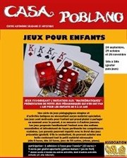 Goûter-atelier jeux parents-enfants Casa Poblano Affiche