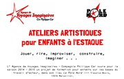 Ateliers artistiques enfants théâtre et clown Le Ple Nord - Agence de Voyages Imaginaires Affiche