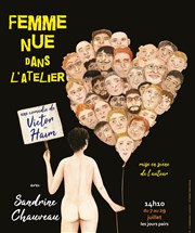 Femme nue dans l'atelier Thtre Le Cabestan Affiche