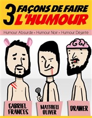 3 Façons de faire l'humour Le Point Comdie Affiche