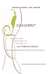 Concert du Trio Eria Reid Hall Affiche