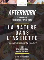 La nature dans l'assiette Maison de l'Esprance Affiche