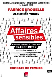 Affaires sensibles, combats de femmes Espace Laurent Bonnevay Affiche