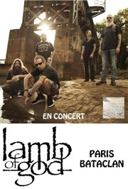 Lamb of God Le Bataclan Affiche