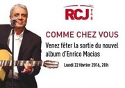 Comme chez vous - Soirée spéciale Enrico Macias Espace Rachi Affiche