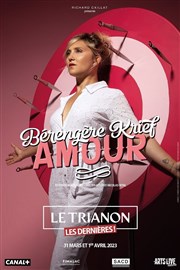 Bérengère Krief dans Amour Le Trianon Affiche