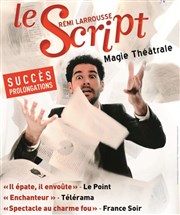 Rémi Larrousse dans Le Script Thtre Trvise Affiche