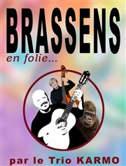 Brassens en folie... Caf Thtre du Ttard Affiche