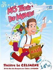 Mes tours du monde Thtre Le Climne Affiche