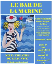 Le Bar de la Marine Thtre de l'Eau Vive Affiche