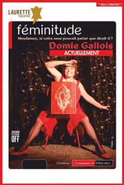 Domie Gallois dans Féminitude Laurette Thtre Affiche