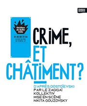 Crime, et châtiment ? Thtre de Belleville Affiche