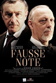 Fausse note | avec Tom Novembre et Christophe Malavoy Les Arts d'Azur Affiche