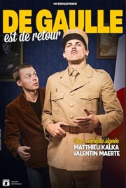 De Gaulle est de retour Thtre  l'Ouest Affiche