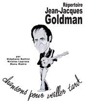 Soirée spéciale Goldman : Chansons pour veiller tard Caf Thtre le Flibustier Affiche